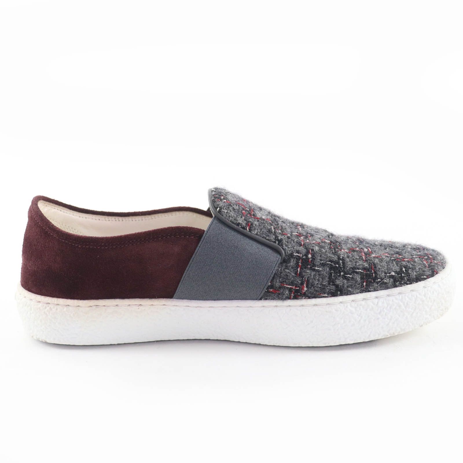 Chanel Chanel Chanel COCO Mark Tweed Suede Sneakers Suede Shoes G31713 DUTY FREE for USA Size ONE SIZE - 6 Thumbnail
