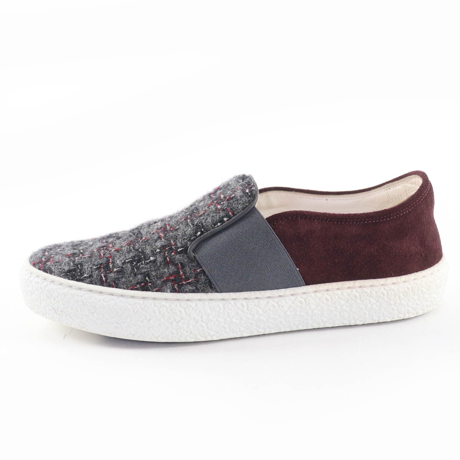 Chanel Chanel Chanel COCO Mark Tweed Suede Sneakers Suede Shoes G31713 DUTY FREE for USA Size ONE SIZE - 5 Thumbnail