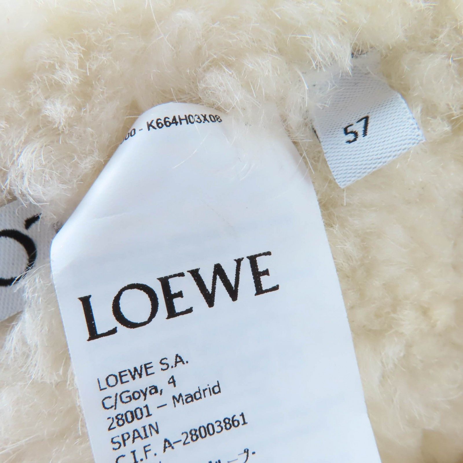 Loewe Loewe Loewe Logo Lamb leather Bucket Hat Leather Hats DUTY FREE for USA Size ONE SIZE - 9 Thumbnail