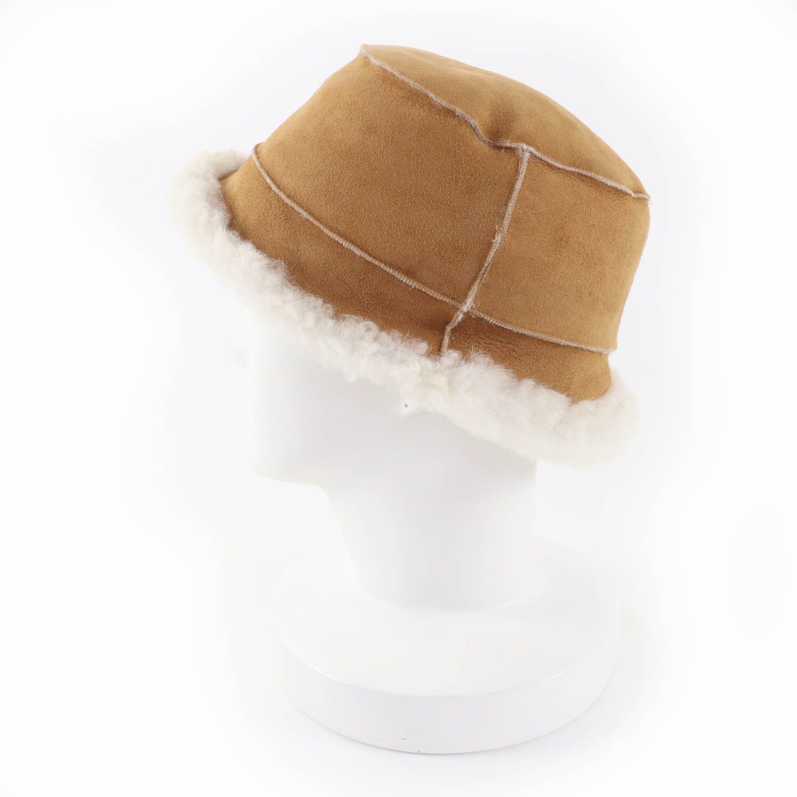 Loewe Loewe Loewe Logo Lamb leather Bucket Hat Leather Hats DUTY FREE for USA Size ONE SIZE - 3 Thumbnail