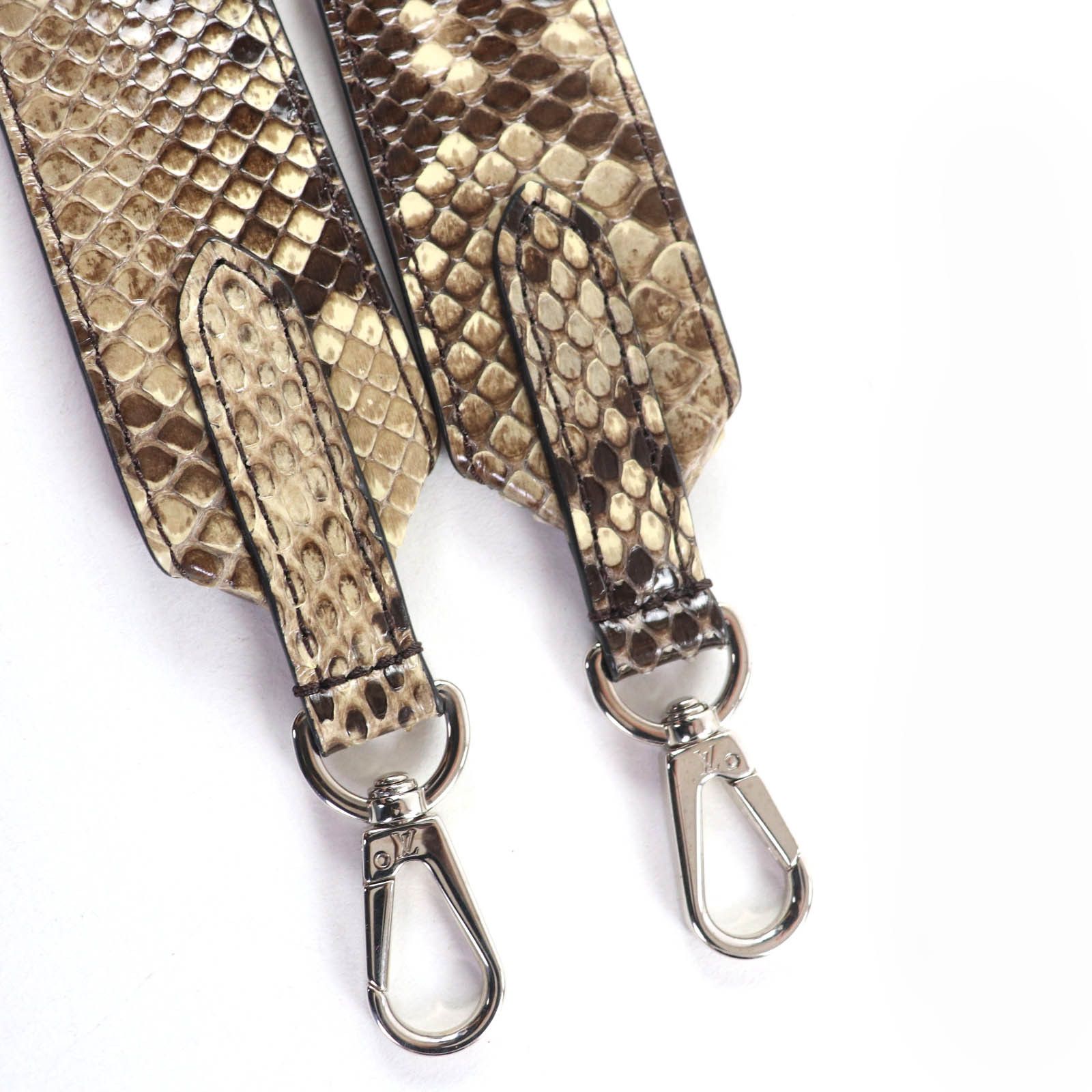Louis Vuitton Louis Vuitton Louis Vuitton Python Leather Shoulder Strap Leather Other J02293 DUTY FREE for USA Size ONE SIZE - 4 Thumbnail