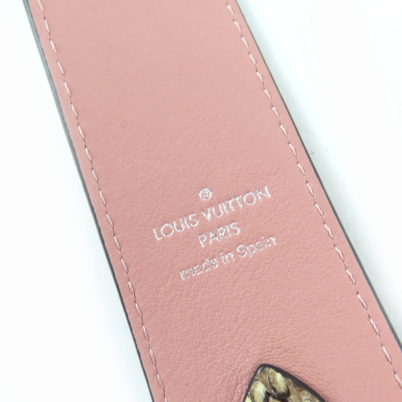 Louis Vuitton Louis Vuitton Louis Vuitton Python Leather Shoulder Strap Leather Other J02293 DUTY FREE for USA Size ONE SIZE - 6 Thumbnail