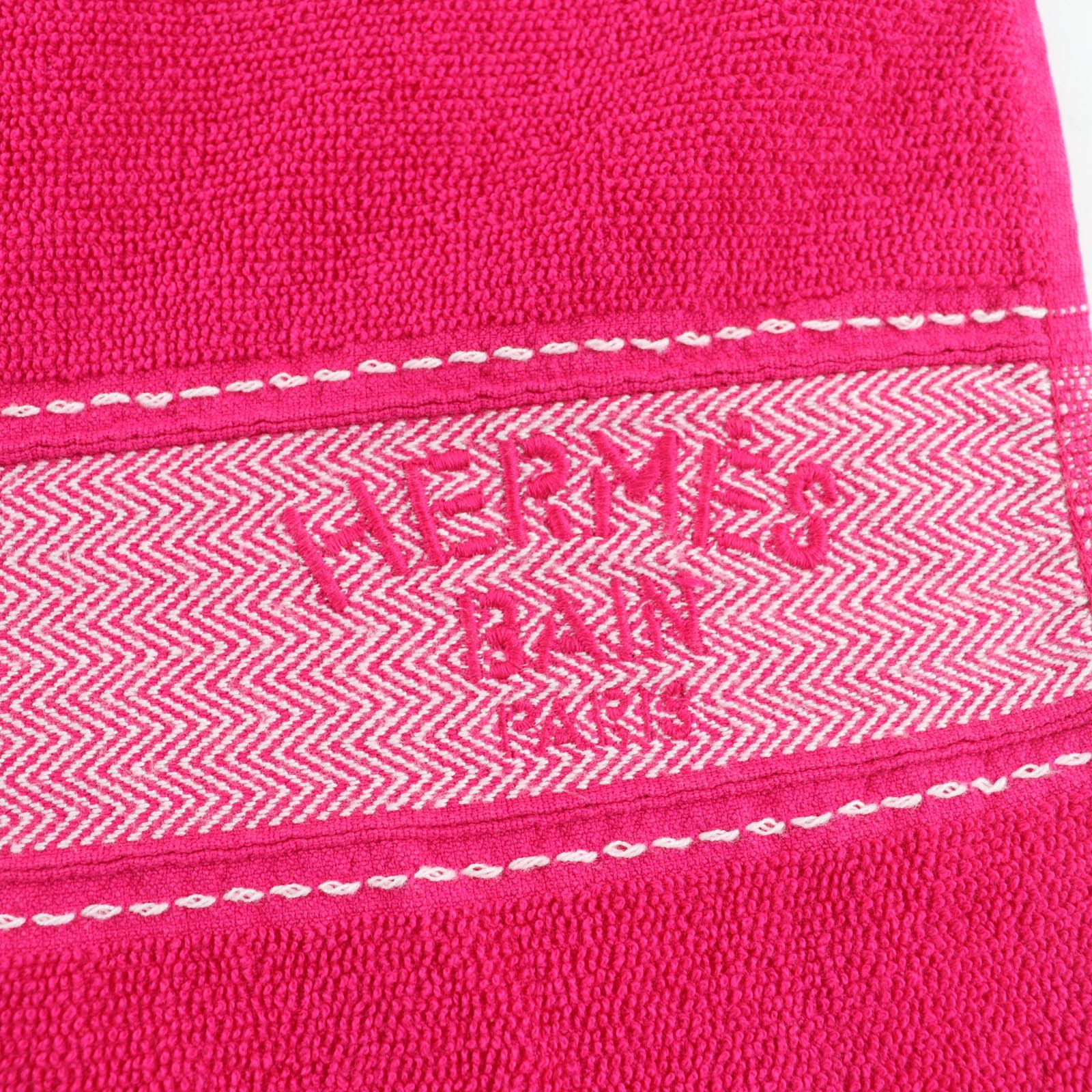 Hermes Hermes Hermès Yachting PM Cotton Beach Towel Large Cotton Other DUTY FREE for USA Size ONE SIZE - 4 Thumbnail