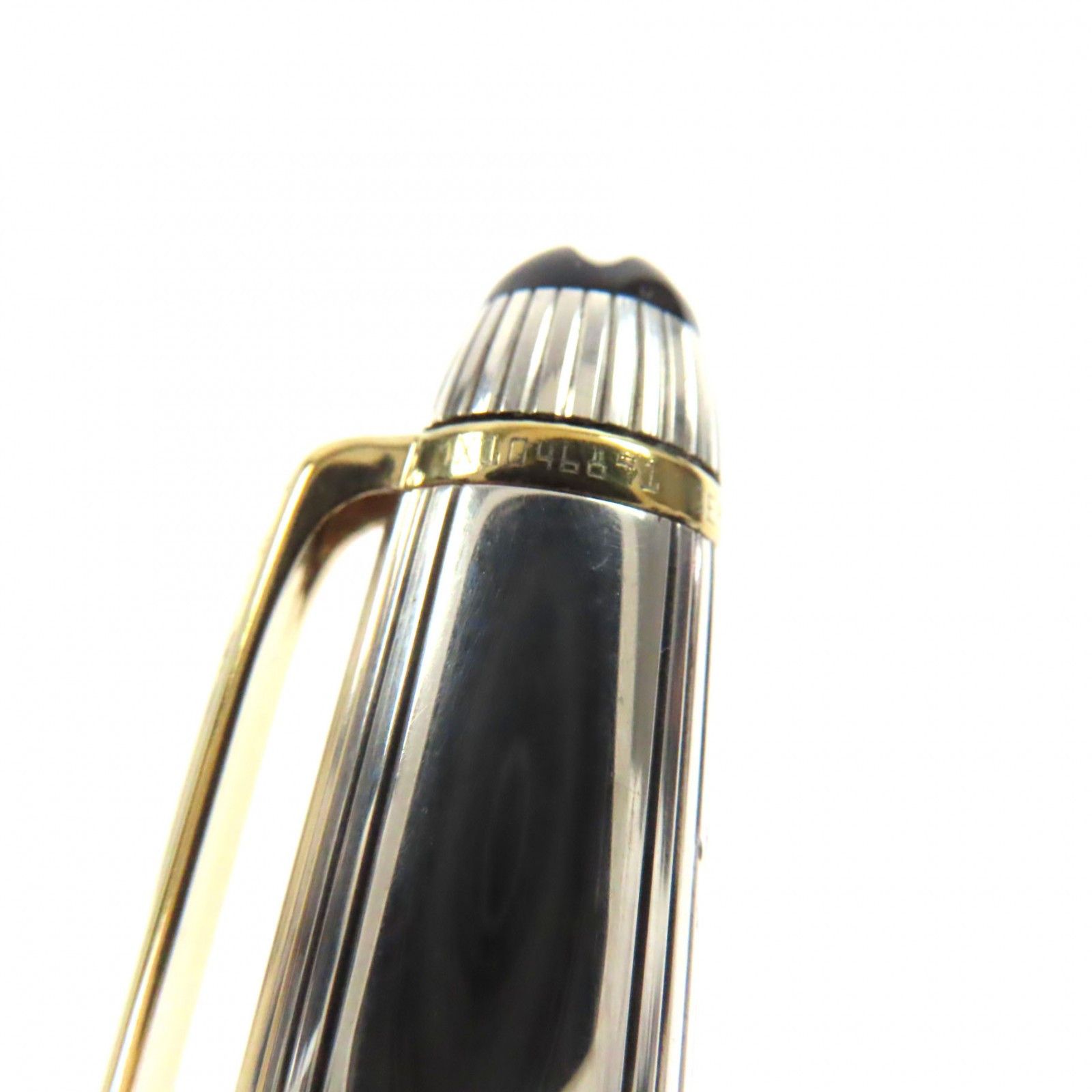 Montblanc Montblanc Montblanc Solitaire Au750 Silver Au750 Gold Fountain Pen Metal Pen DUTY FREE for USA Size ONE SIZE - 13 Thumbnail