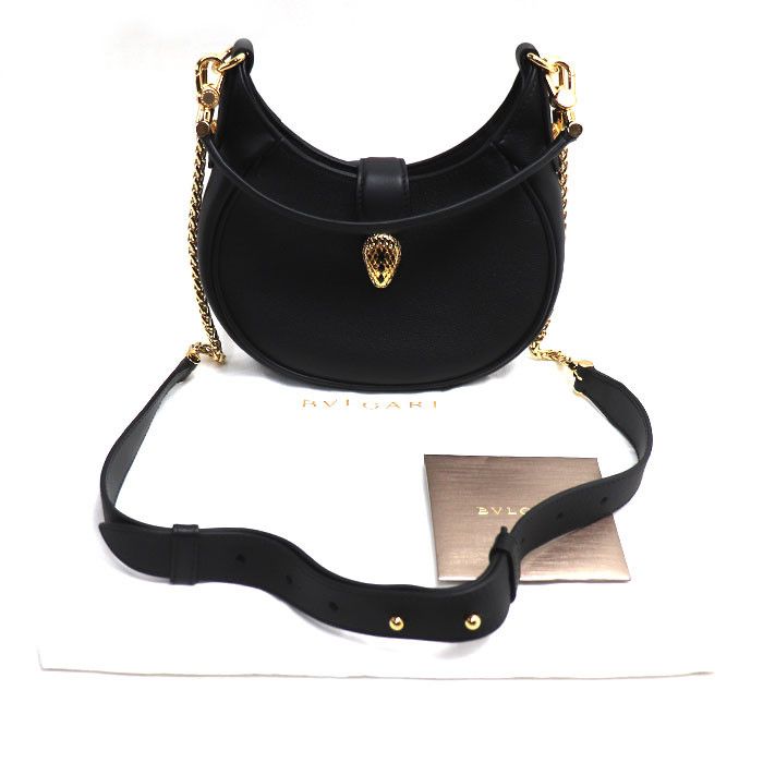 Bvlgari BVLGARI Serpenti Ellipse Calfskin 2way Shoulder Bag Leather Shoulder Bag 292051 DUTY FREE for USA