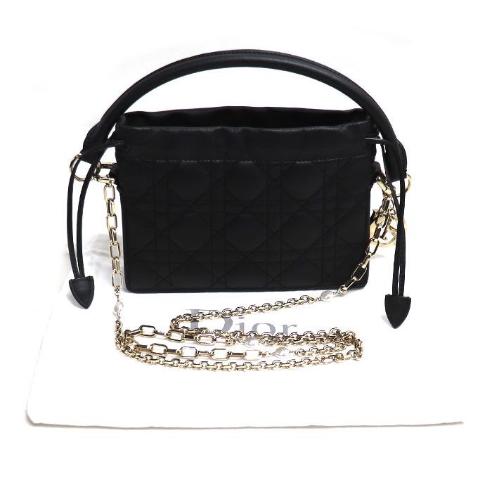 Dior Dior Dior Lady Dior Milley Lambskin 2way Shoulder Bag Leather Shoulder Bag S0981ONMJ M900 DUTY FREE for USA Size ONE SIZE - 6 Thumbnail
