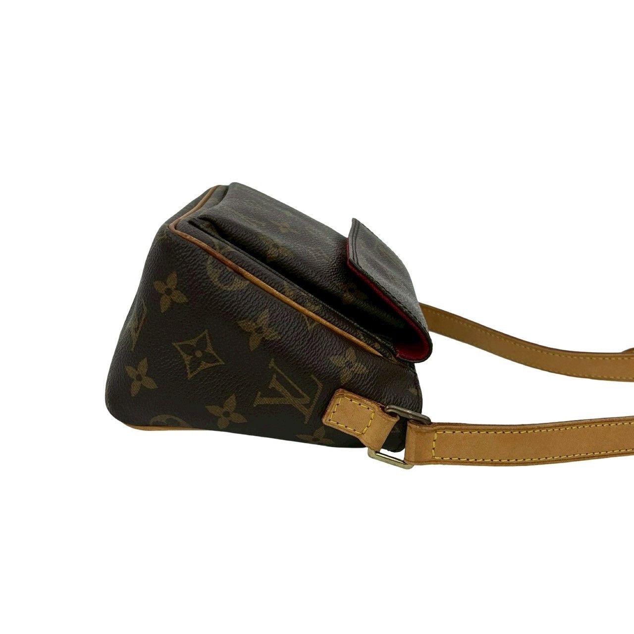 Louis Vuitton Louis Vuitton Louis Vuitton Viva Cite Monogram Leather Shoulder Bag Canvas Shoulder Bag DUTY FREE for USA Size ONE SIZE - 7 Thumbnail