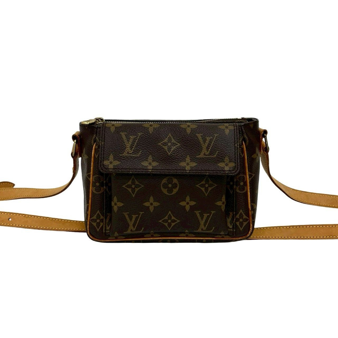 Louis Vuitton Louis Vuitton Louis Vuitton Viva Cite Monogram Leather Shoulder Bag Canvas Shoulder Bag DUTY FREE for USA Size ONE SIZE - 2 Thumbnail