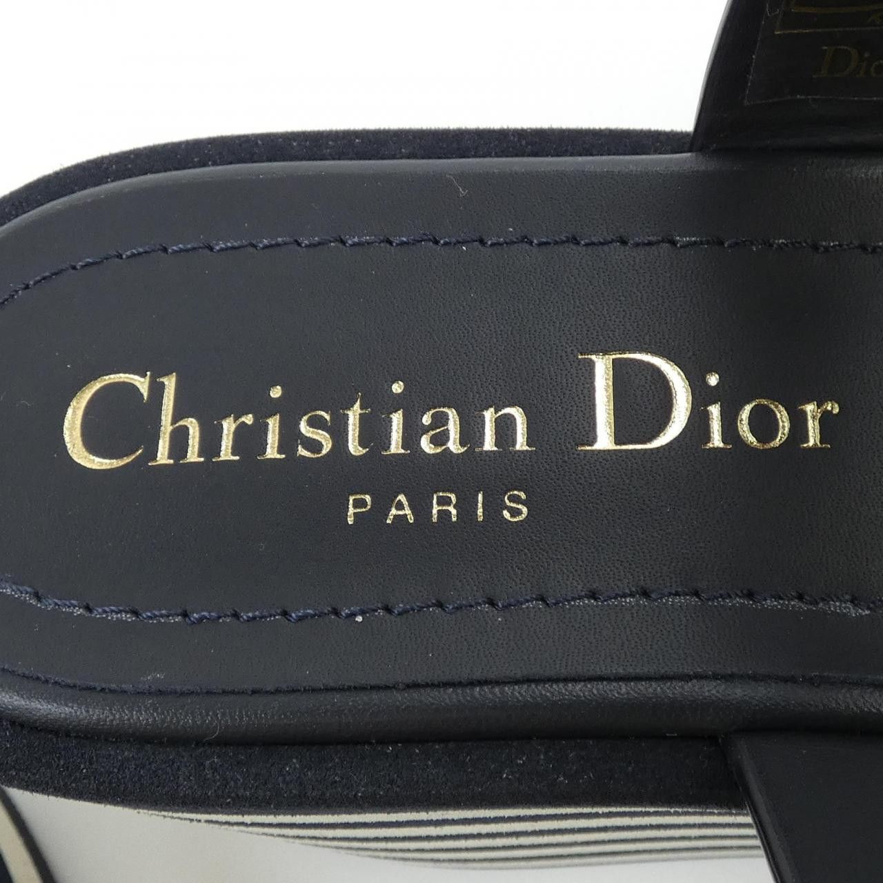 Dior Dior Christian Dior Embroidery Cotton Sandals Cotton Shoes KCO270ERC DUTY FREE for USA Size ONE SIZE - 6 Thumbnail
