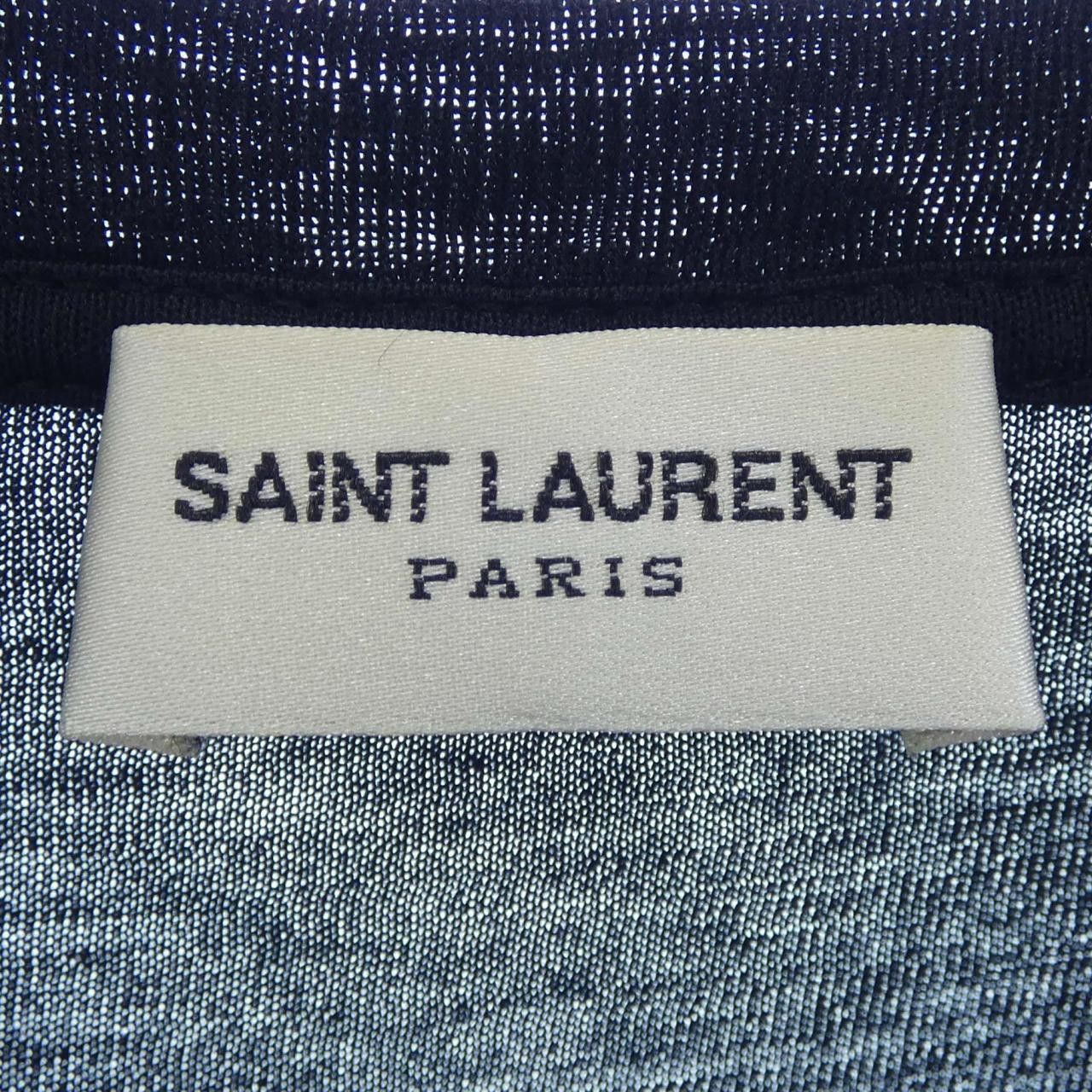 Yves Saint Laurent Yves Saint Laurent Saint Laurent T-shirt Cotton T-shirt Cotton T-Shirts 377671 DUTY FREE for USA Size ONE SIZE - 4 Thumbnail