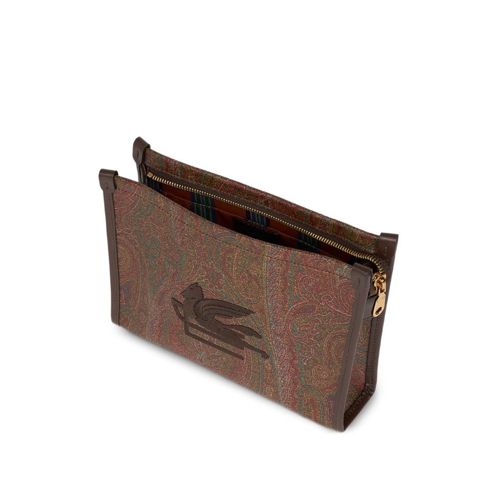 Etro Etro BROWN Clutch Bags Size ONE SIZE - 4 Thumbnail