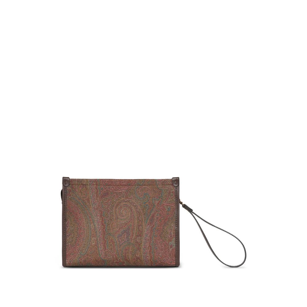 Etro Etro BROWN Clutch Bags Size ONE SIZE - 3 Thumbnail