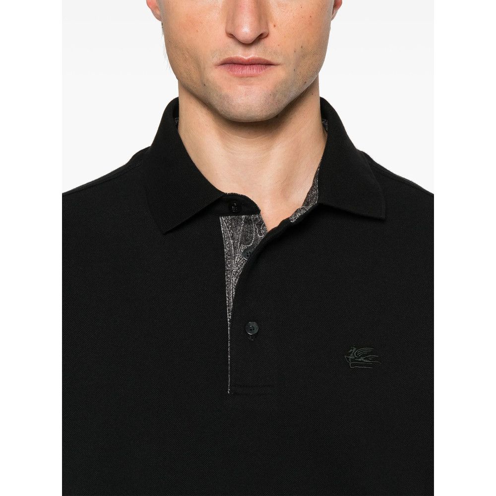 Etro Etro BLACK Polo Shirts Size US S / EU 44-46 / 1 - 2 Thumbnail