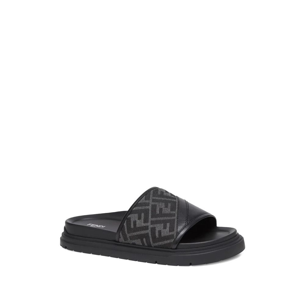 Fendi Fendi BLACK Sandals Size US 10 / EU 43 - 4 Thumbnail