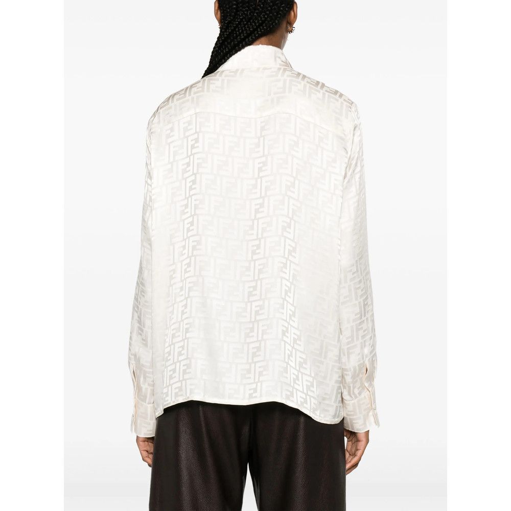 Fendi Fendi NEUTRALS Tops - Shirts Size S / US 4 / IT 40 - 4 Thumbnail