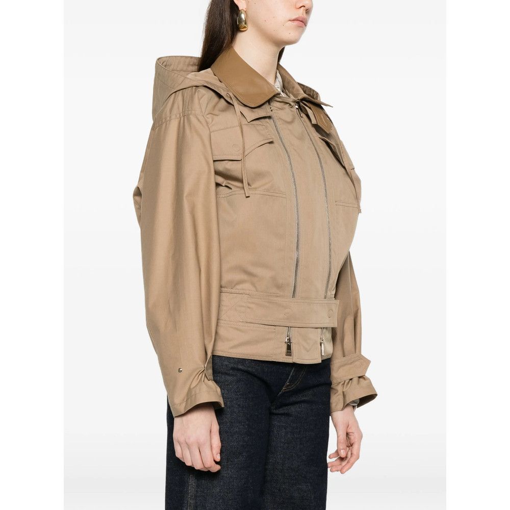Fendi Fendi NEUTRALS Jackets - Bomber Jackets Size M / US 6-8 / IT 42-44 - 3 Thumbnail
