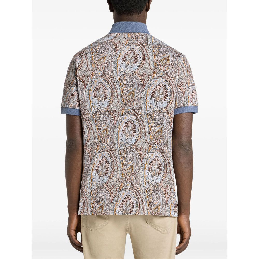 Etro Etro NEUTRALS Polo Shirts Size US S / EU 44-46 / 1 - 2 Thumbnail