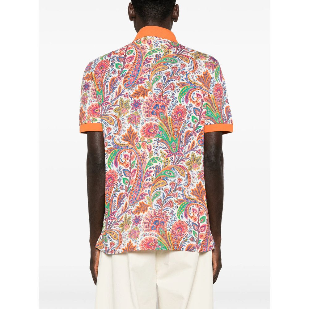 Etro Etro ORANGE Polo Shirts Size US L / EU 52-54 / 3 - 5 Thumbnail