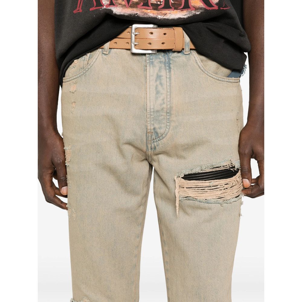 Amiri Amiri NEUTRALS Denim - Bootcut Jeans Size US 34 / EU 50 - 3 Thumbnail