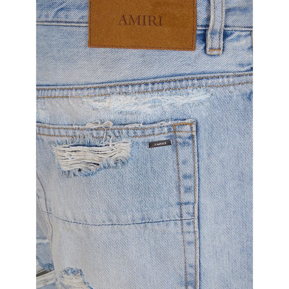 Amiri Amiri BLUE Denim - Regular & Straight-Leg Jeans Size US 31 - 2 Thumbnail