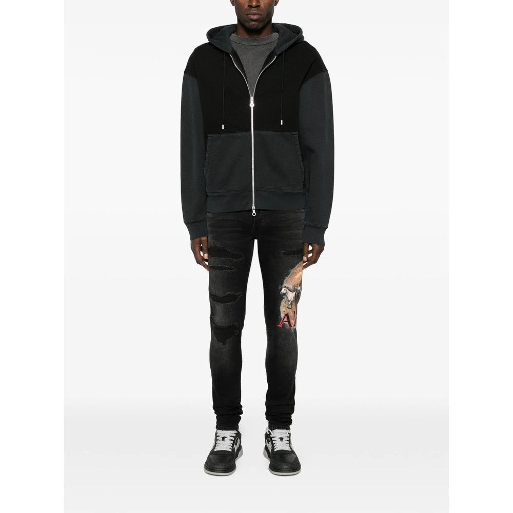 Amiri Amiri BLACK Denim - Skinny Jeans Size US 34 / EU 50 - 2 Thumbnail