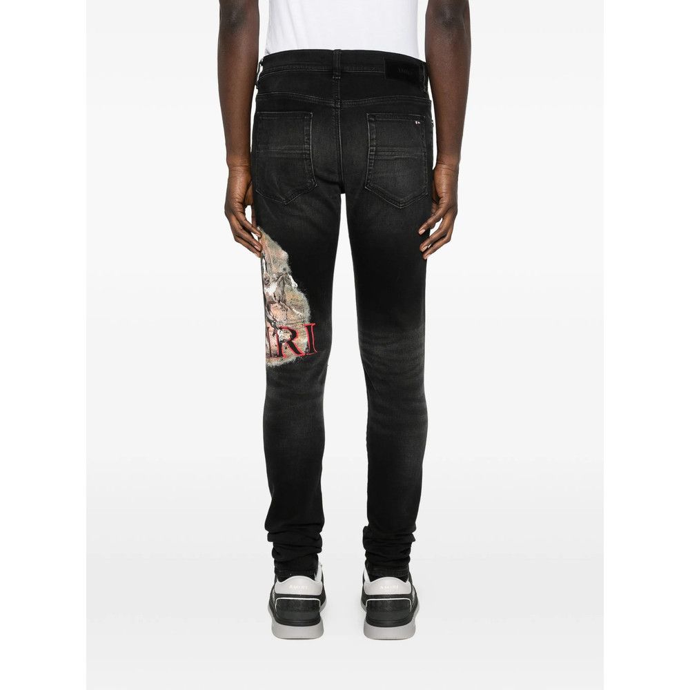 Amiri Amiri BLACK Denim - Skinny Jeans Size US 34 / EU 50 - 4 Thumbnail