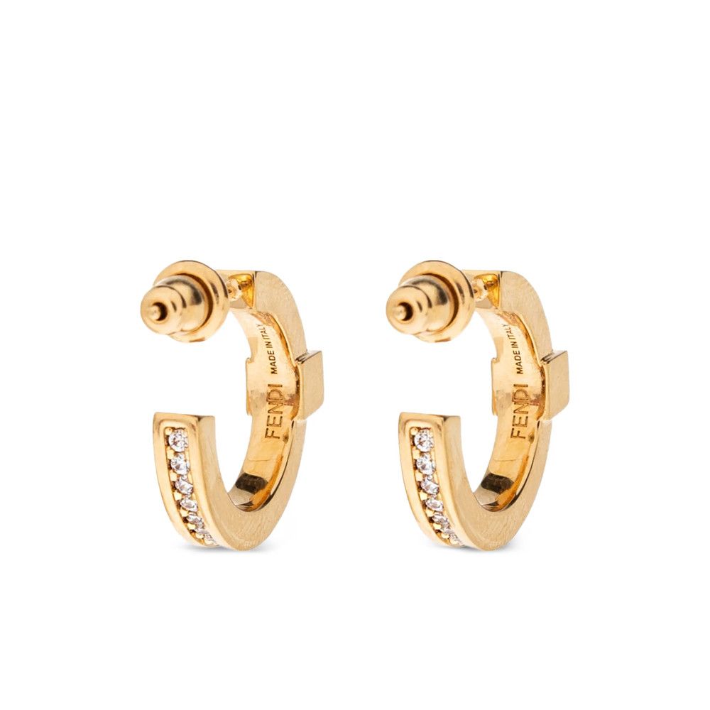 Fendi Fendi GOLD Earrings Size ONE SIZE - 4 Thumbnail