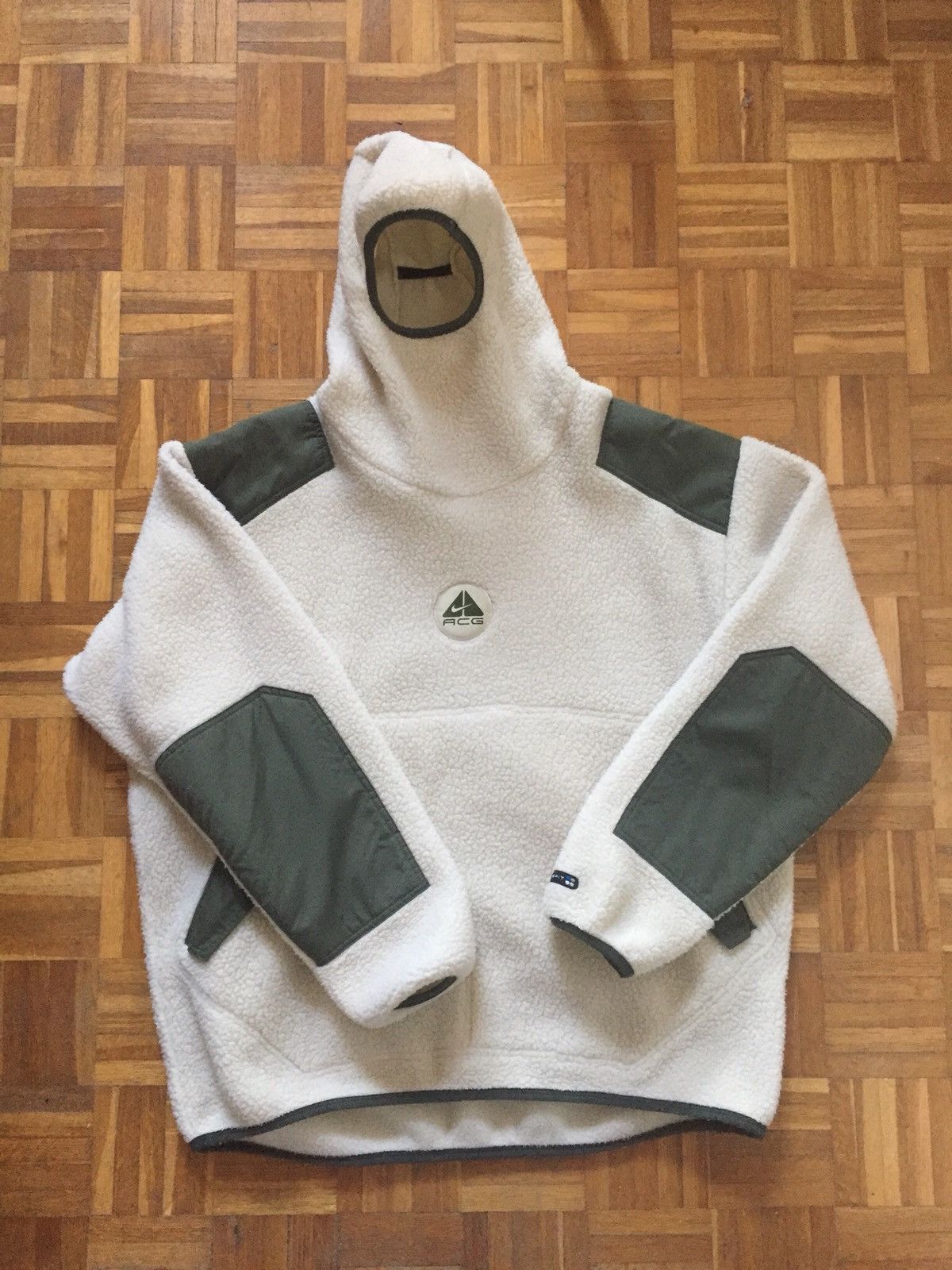 Nike ACG RARE Vintage Nike ACG Ski Mask Fleece Sweater late 90's Grailed