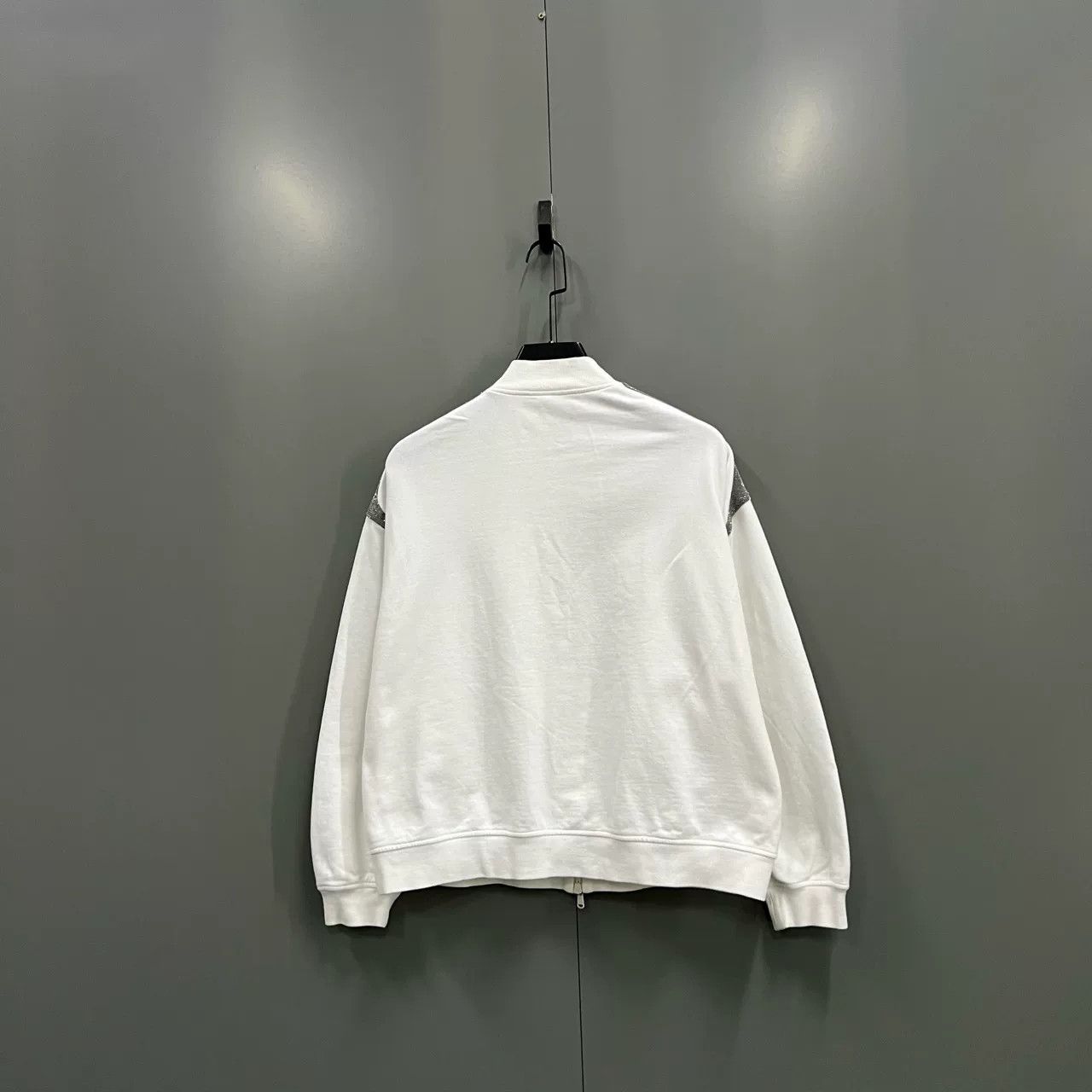 Brunello Cucinelli Brunello Cucinelli Contrast Trim Zip Jacket Size US M / EU 48-50 / 2 - 2 Thumbnail