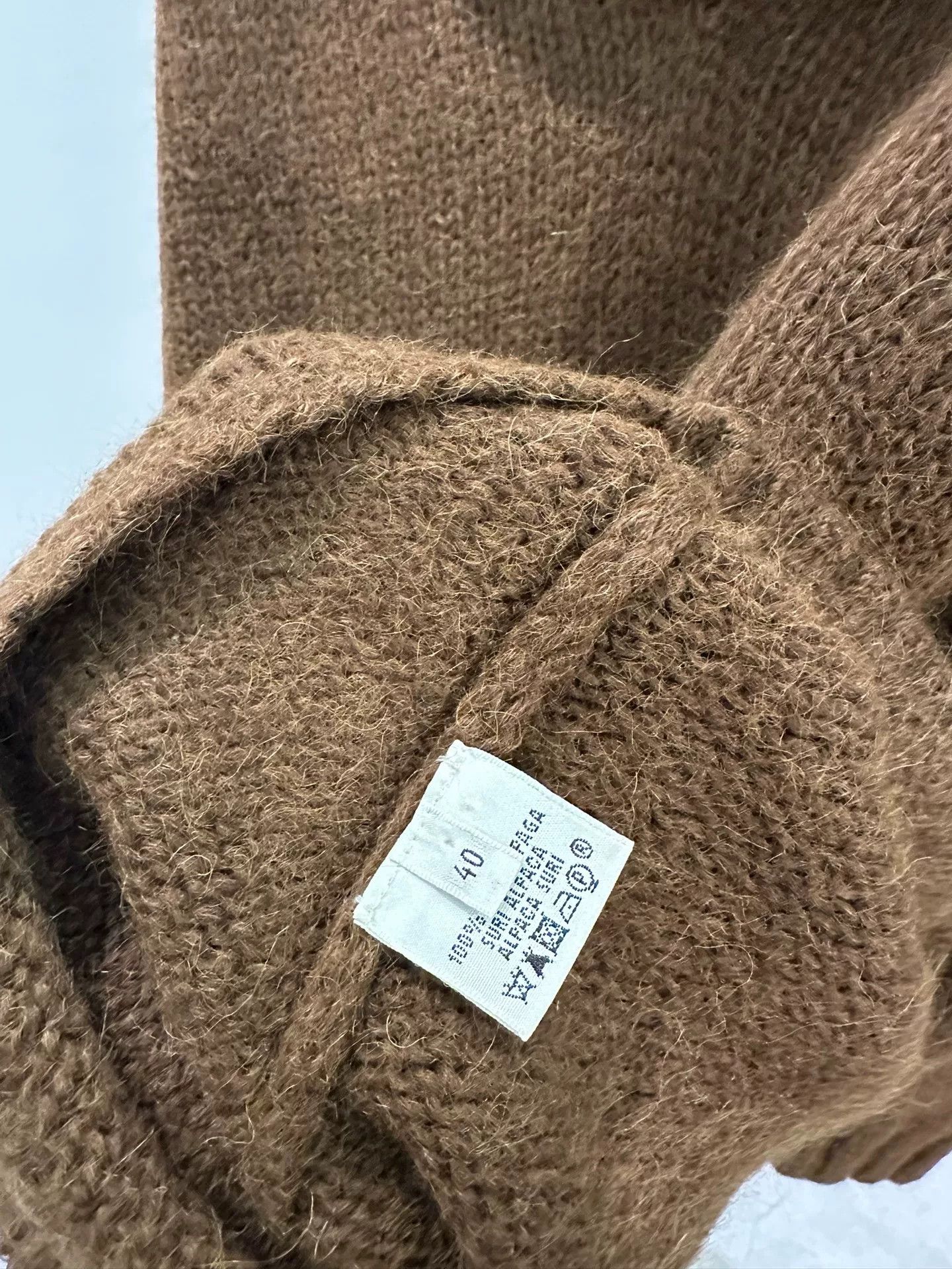 Hermes Hermes Alpaca Wool Pullover Sweater Size US L / EU 52-54 / 3 - 5 Thumbnail