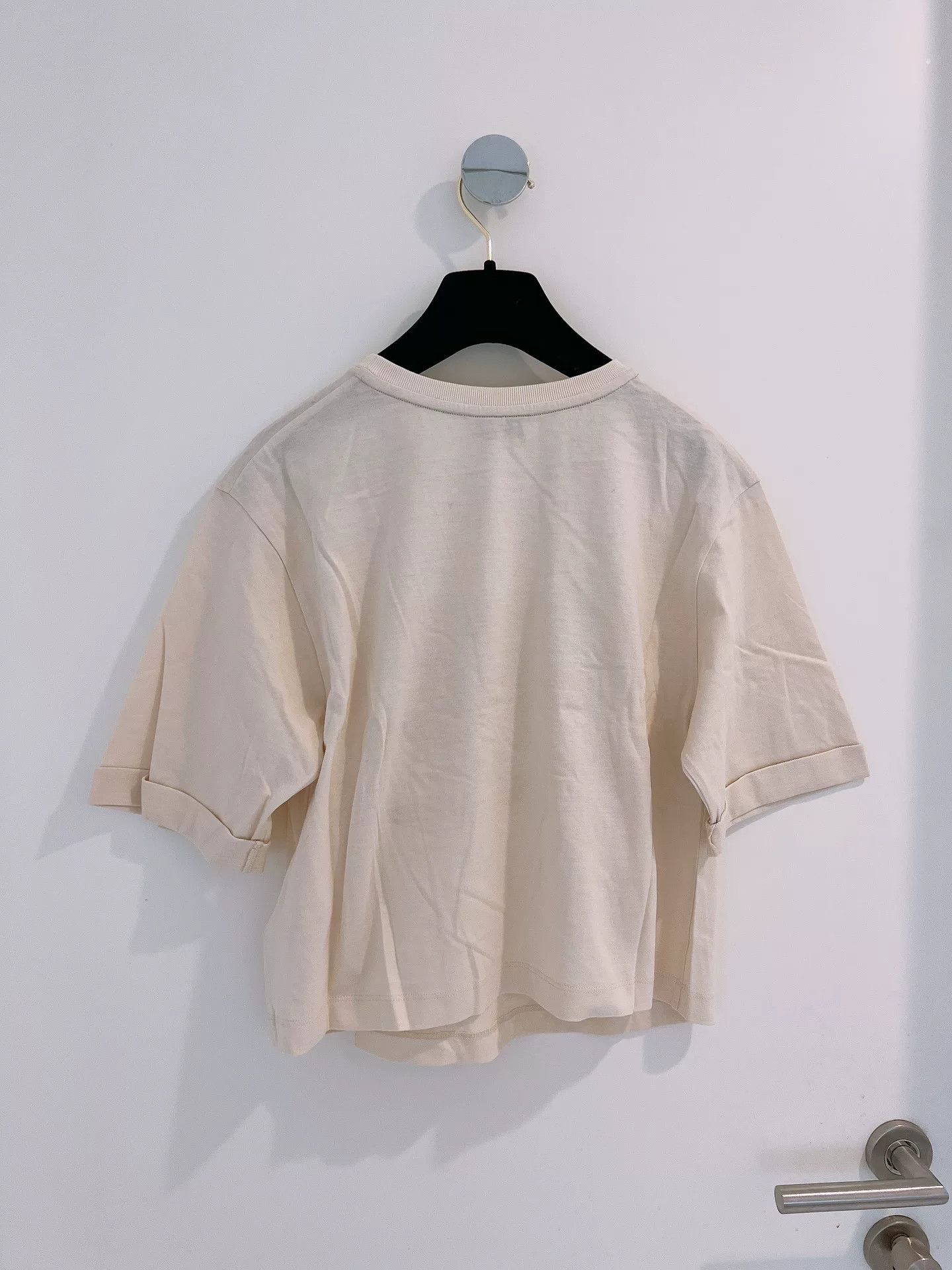 Fendi FENDI Beige Double F Short Sleeve T-Shirt Size US XS / EU 42 / 0 - 2 Thumbnail