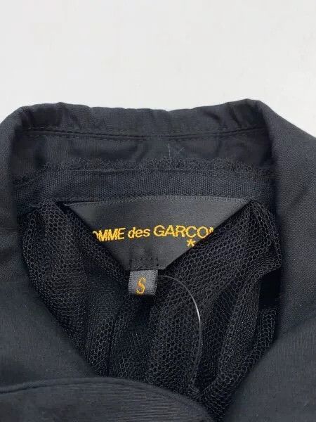 Comme des Garcons COMME des GARCONS Black Mesh Jacket Size US S / EU 44-46 / 1 - 3 Thumbnail