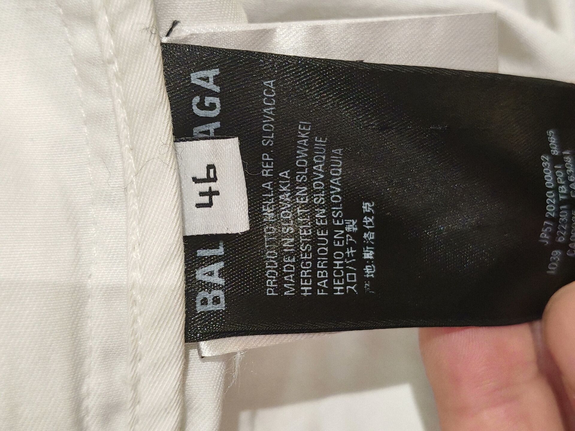 Balenciaga Balenciaga Black White Jacket Size 46 Size US M / EU 48-50 / 2 - 3 Thumbnail