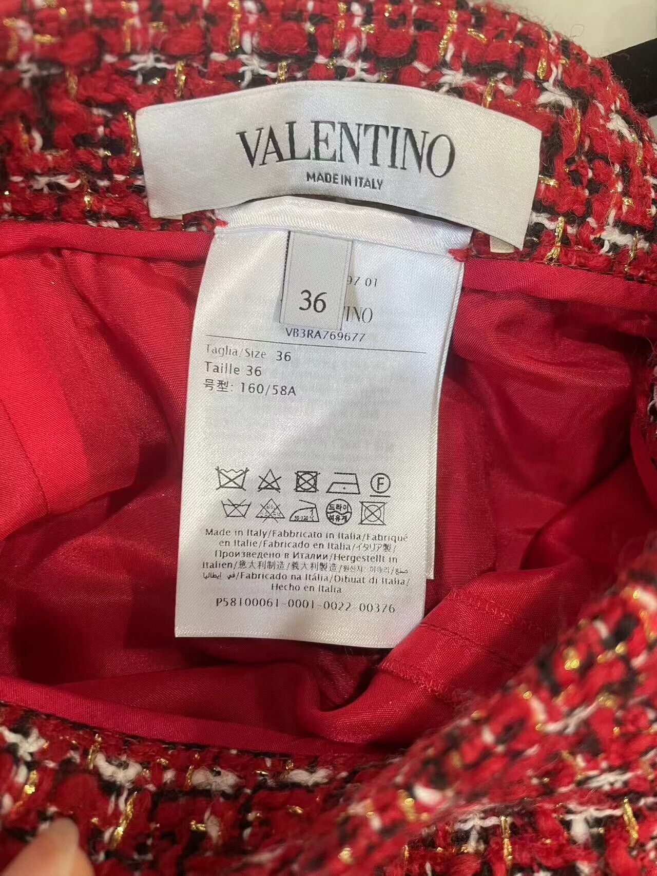 Valentino Valentino High-Waist Wool Shorts Size US 36 / EU 52 - 4 Thumbnail