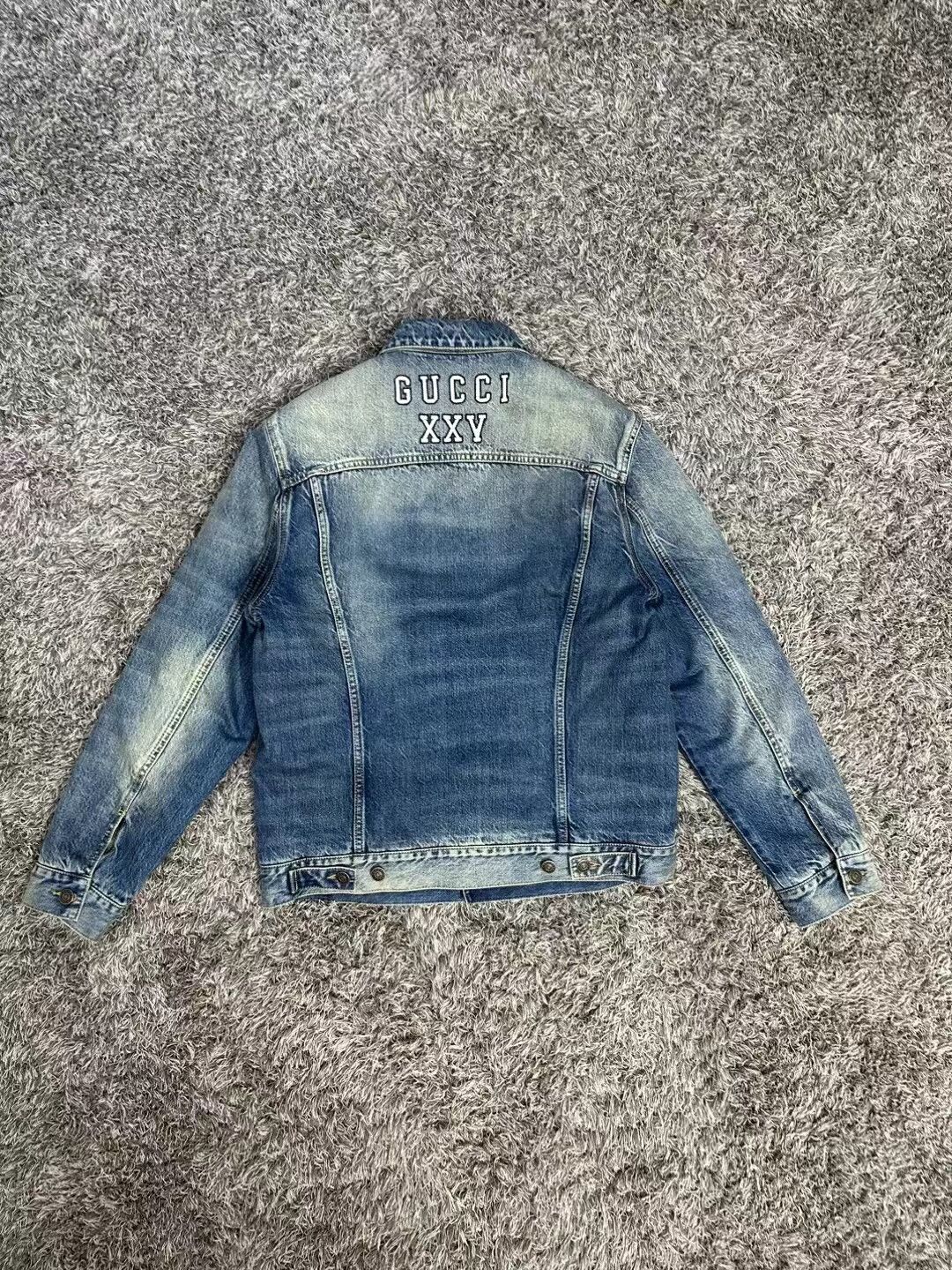 Gucci Gucci MLB Embroidered NY Denim Jacket Size M / US 6-8 / IT 42-44 - 2 Thumbnail
