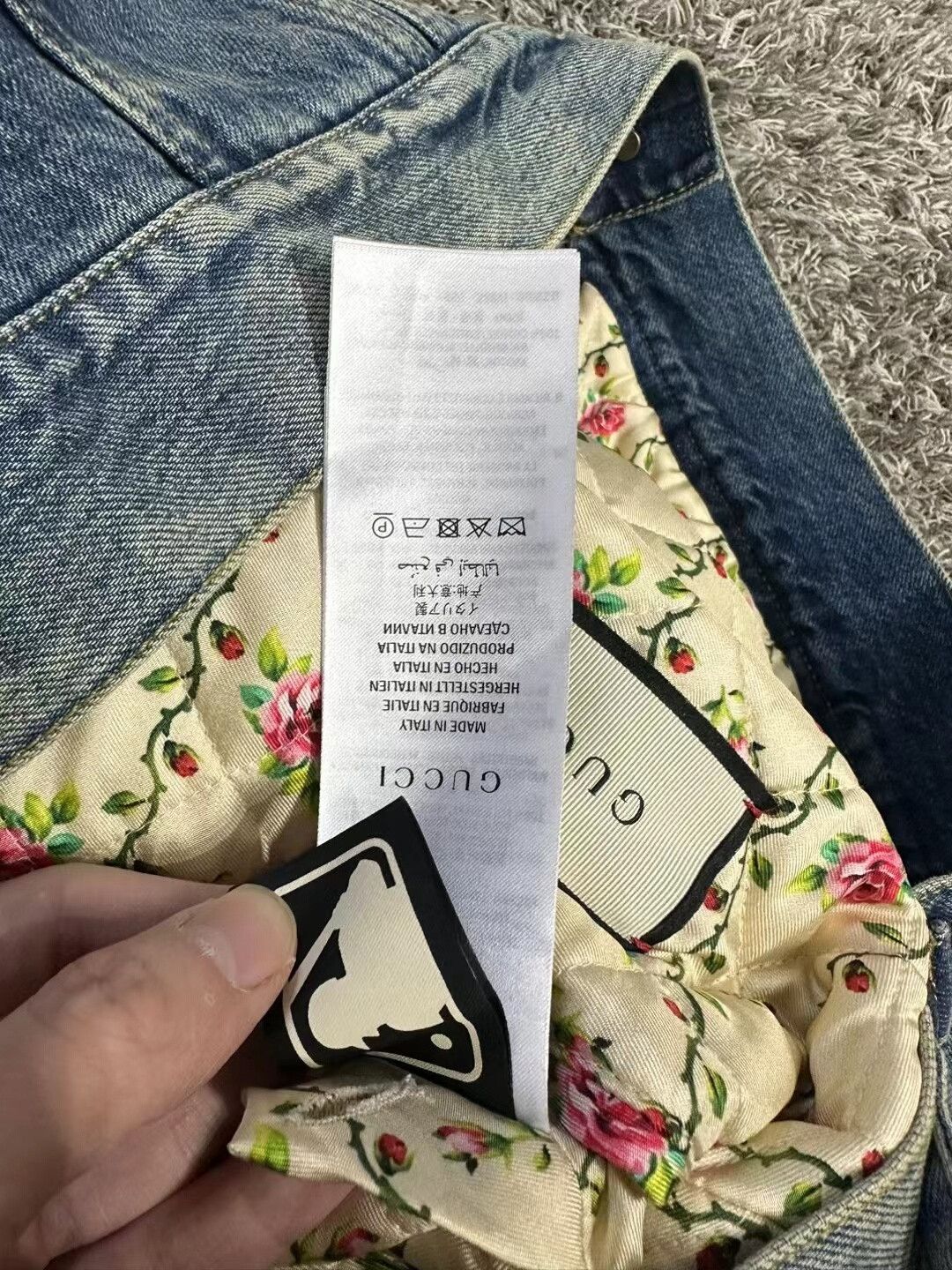 Gucci Gucci MLB Embroidered NY Denim Jacket Size M / US 6-8 / IT 42-44 - 5 Thumbnail