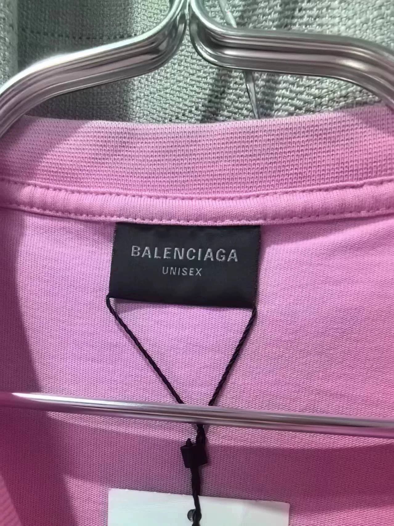 Balenciaga Balenciaga Pink Short Sleeve Tee Size US XXS / EU 40 - 3 Thumbnail