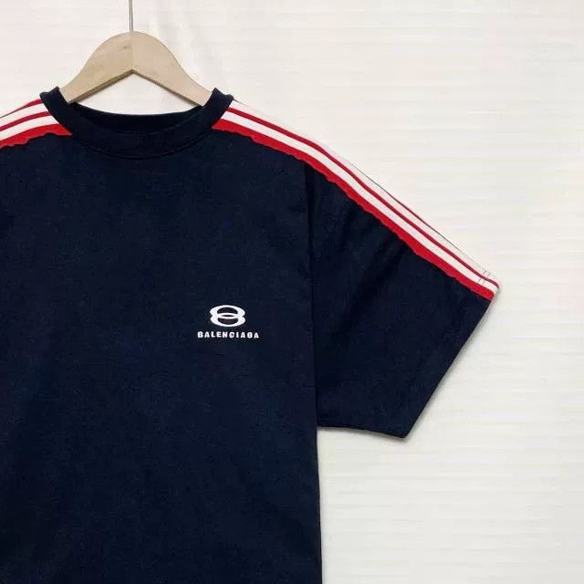 Balenciaga Balenciaga Unity Sports Stripe Tee Size US M / EU 48-50 / 2 - 3 Thumbnail
