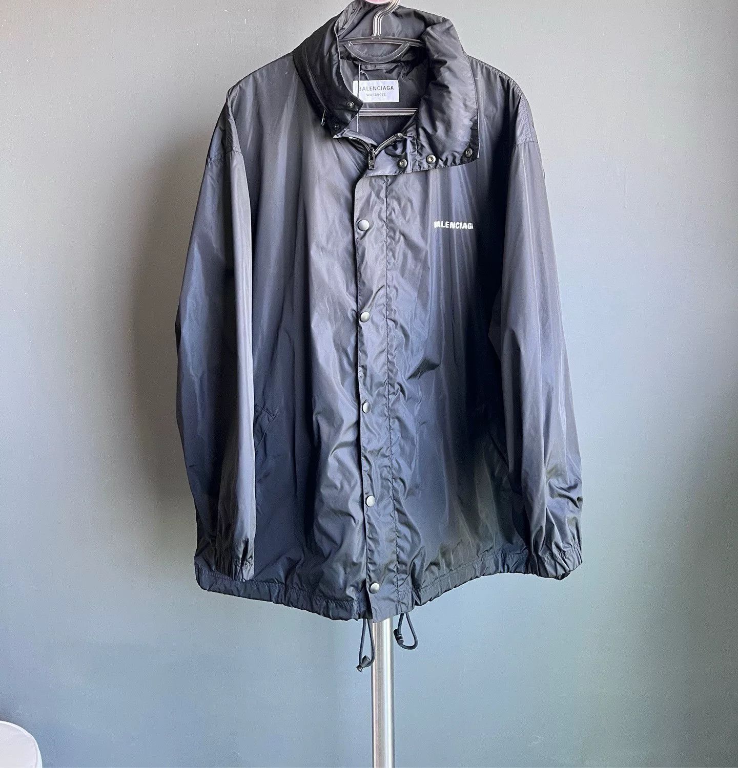 Balenciaga Balenciaga Defile Coach Jacket Raincoat Size US XS / EU 42 / 0 - 2 Thumbnail