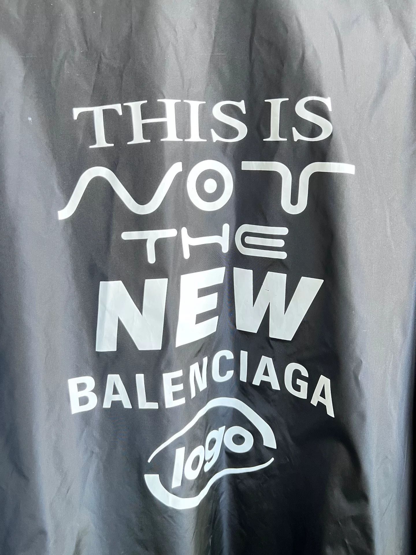Balenciaga Balenciaga Defile Coach Jacket Raincoat Size US XS / EU 42 / 0 - 8 Thumbnail
