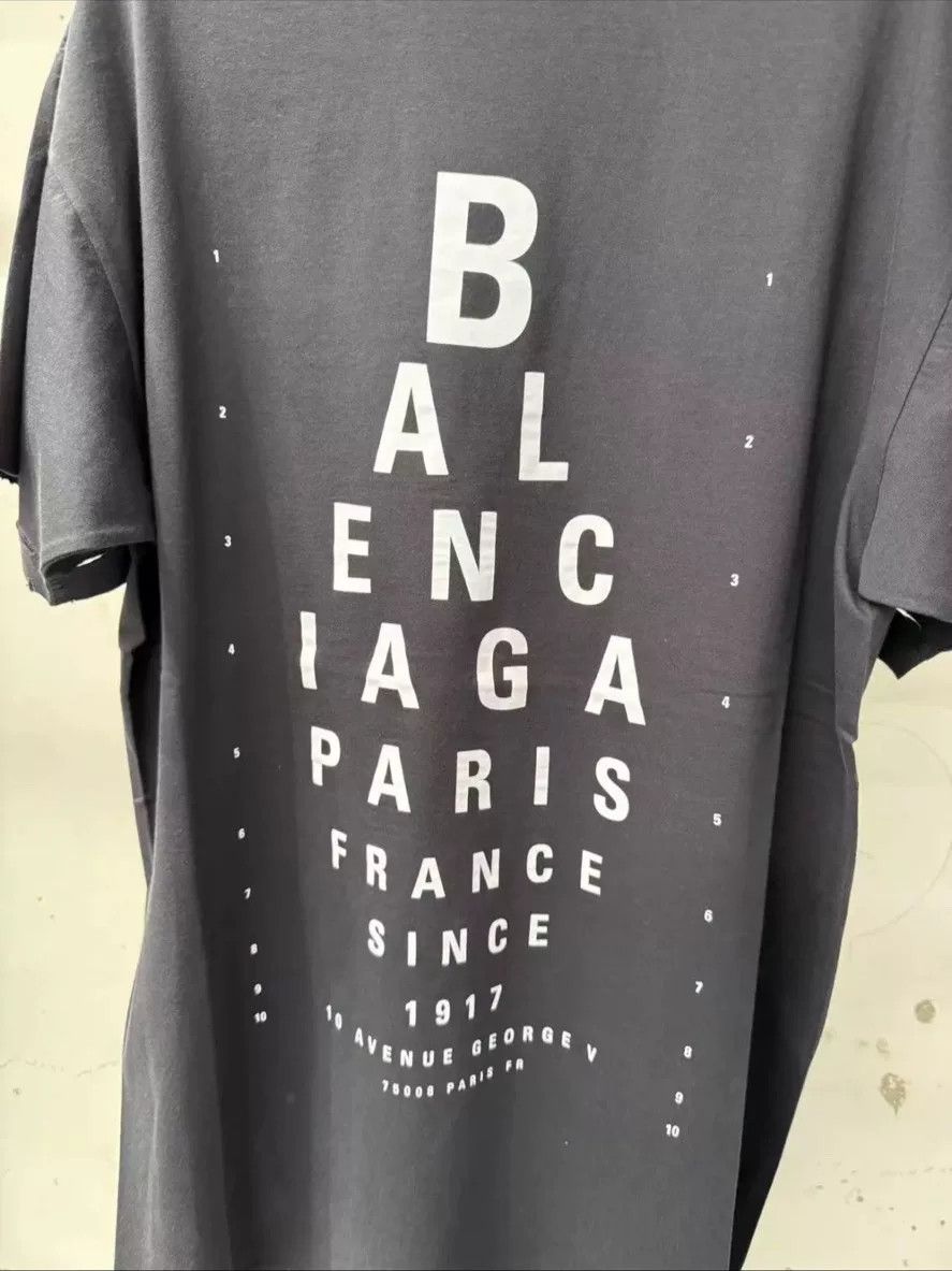 Balenciaga Balenciaga 25SS Black Vision Test Tee Size US XS / EU 42 / 0 - 2 Thumbnail