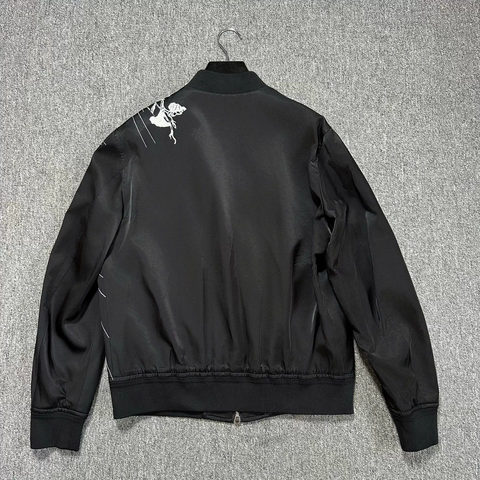 Alexander McQueen Alexander McQueen Black Embroidered Jacket Size US L / EU 52-54 / 3 - 3 Thumbnail