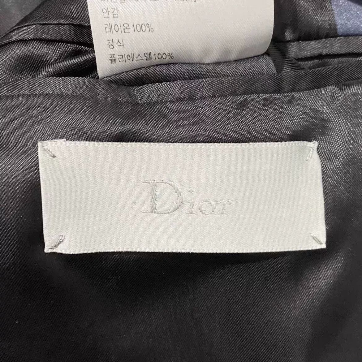 Dior Runway Blue Paneled Blazer