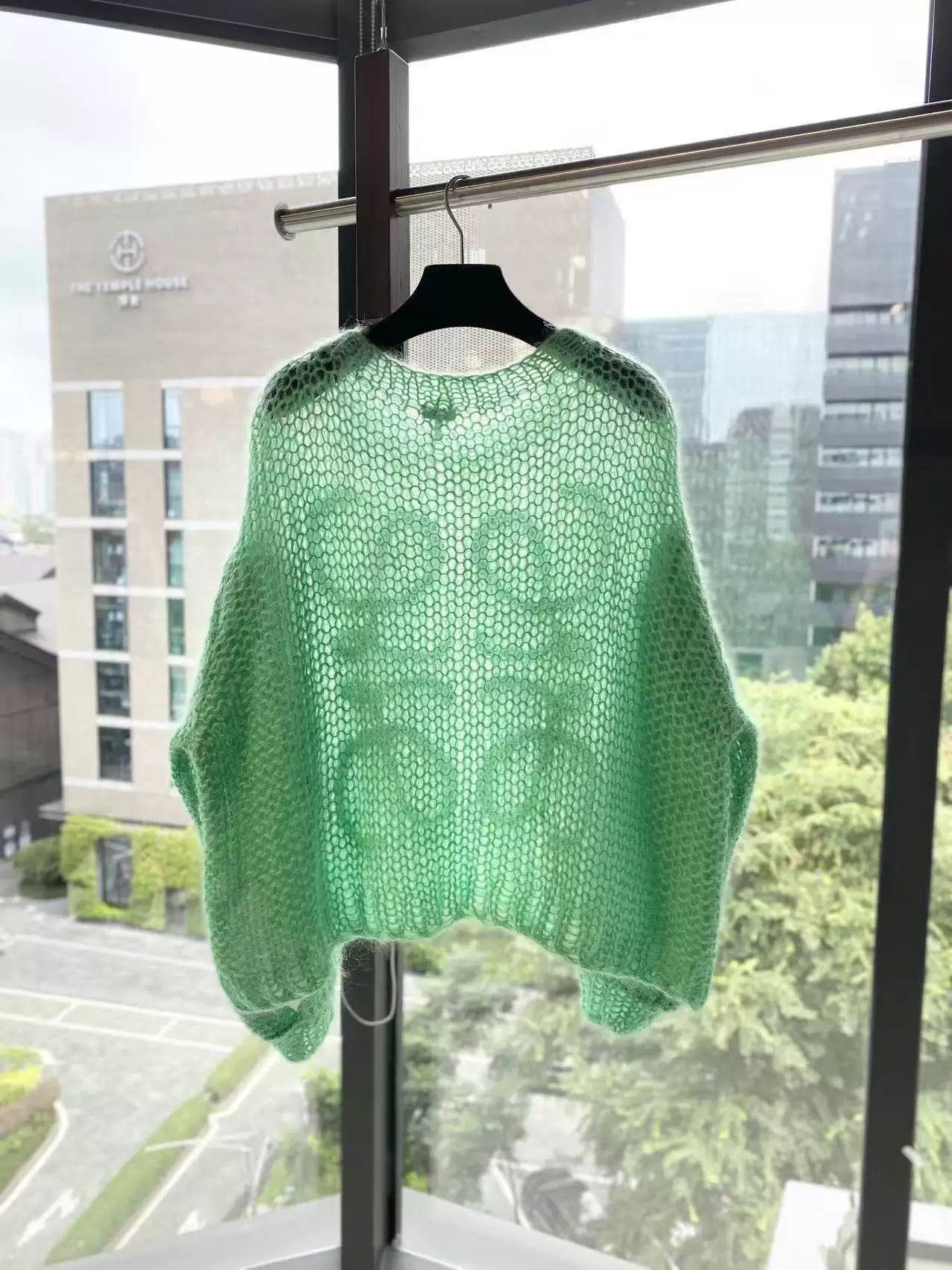 Loewe LOEWE Green Embroidered Logo Sweater Size US XS / EU 42 / 0 - 3 Thumbnail
