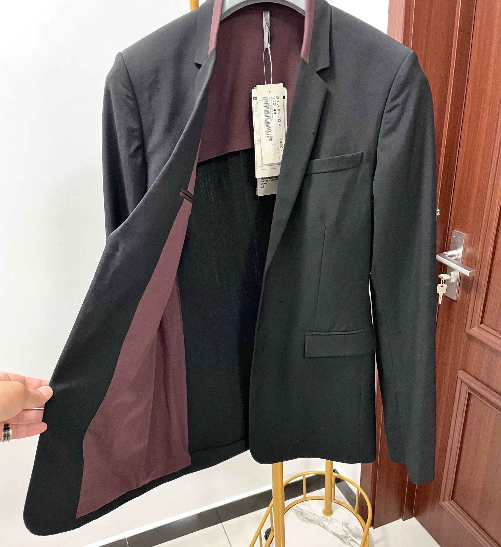 Dior DIOR Men's Wool Suit Jacket Size US M / EU 48-50 / 2 - 6 Thumbnail