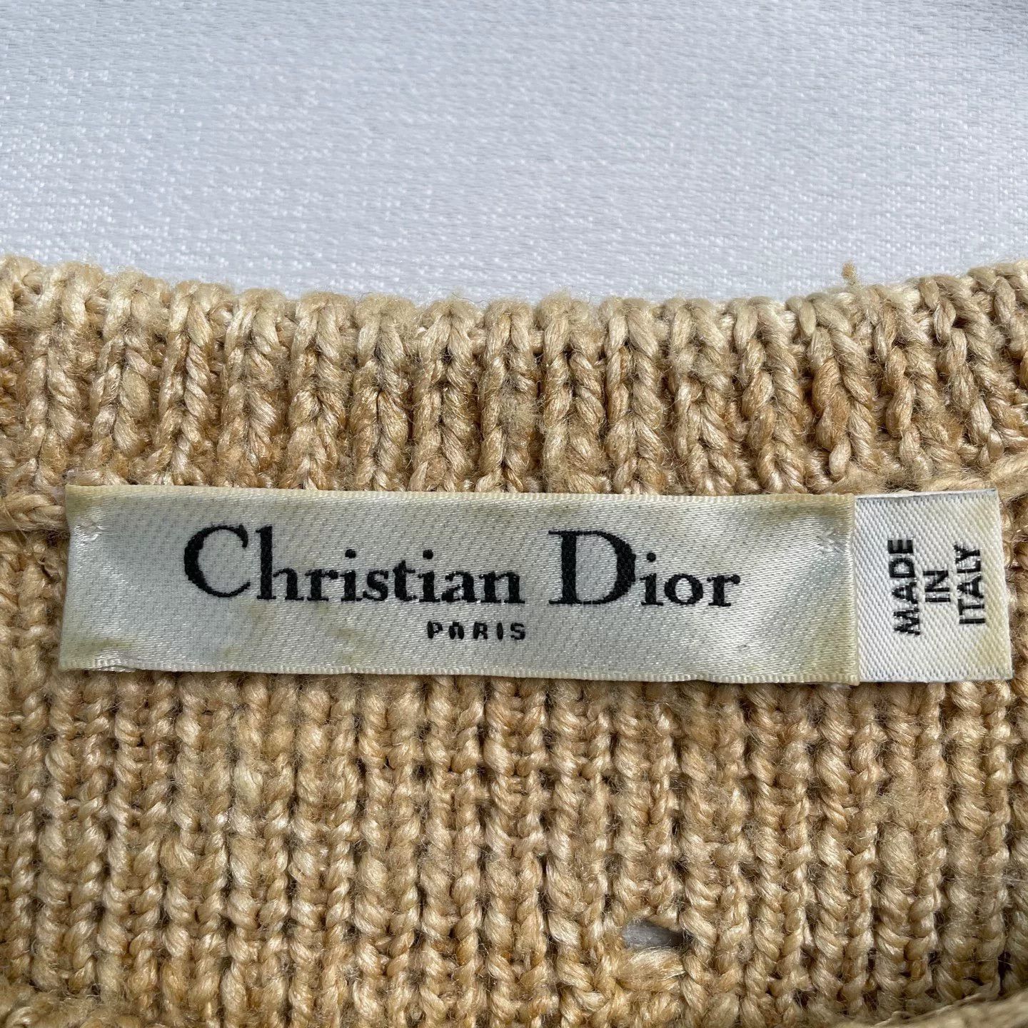 Dior dior striped knit sweater Size M / US 6-8 / IT 42-44 - 3 Thumbnail