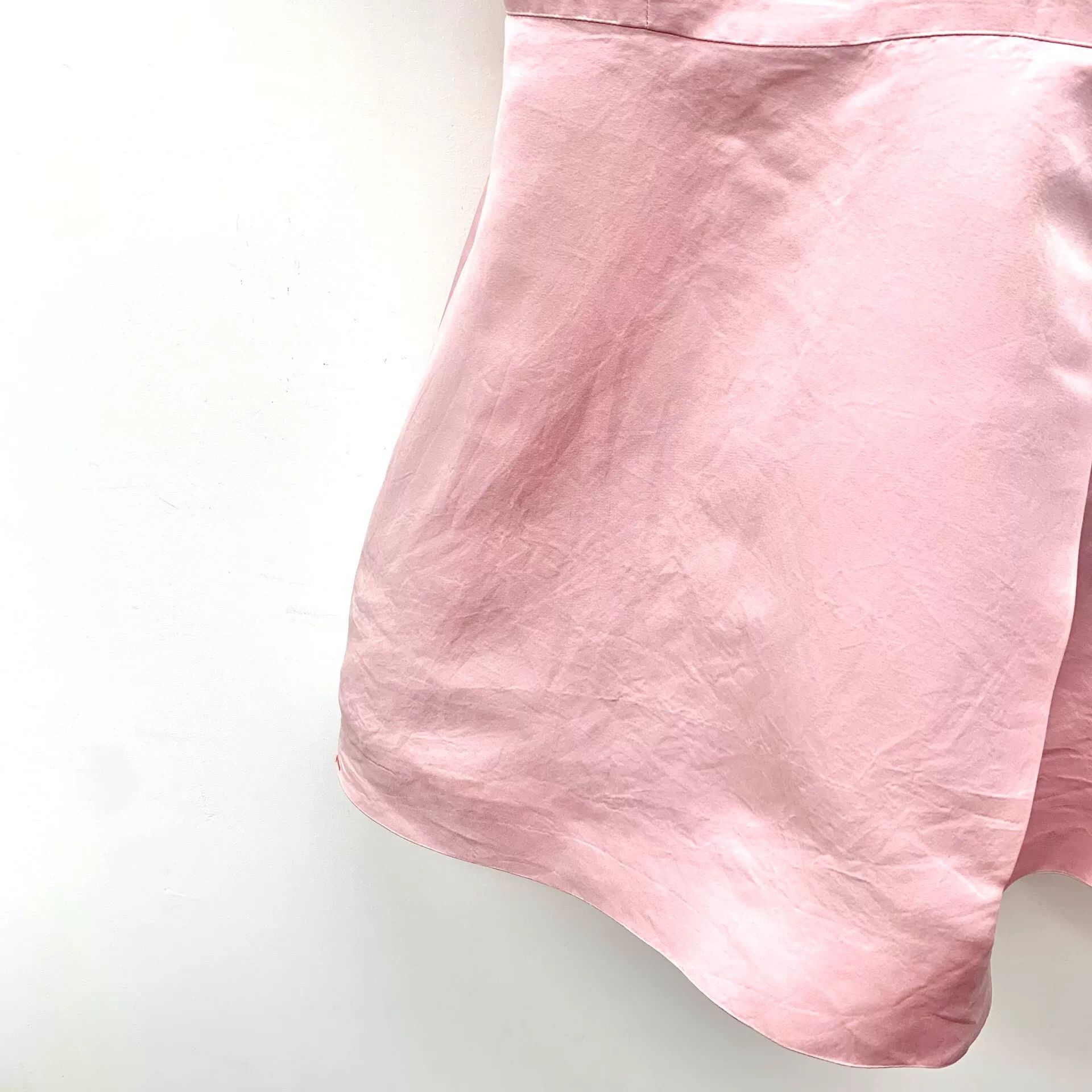Dior pink silk short sleeve dress by dior Size S / US 4 / IT 40 - 4 Thumbnail