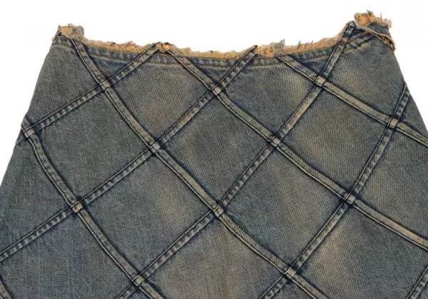 Junya Watanabe junya watanabe denim quilted skirt Size US 26 / EU 42 - 2 Thumbnail