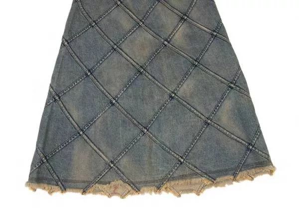 Junya Watanabe junya watanabe denim quilted skirt Size US 26 / EU 42 - 4 Thumbnail