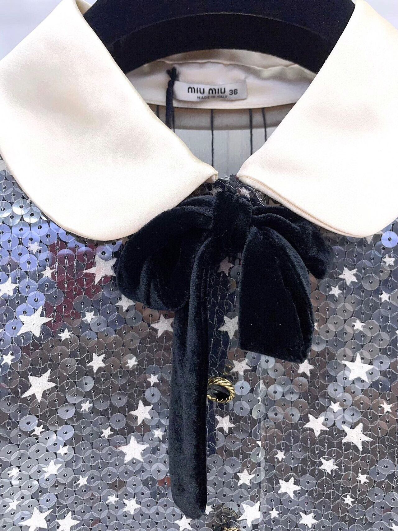 Miu Miu miu miu star sequined dress Size US 36 / EU 52 - 6 Thumbnail
